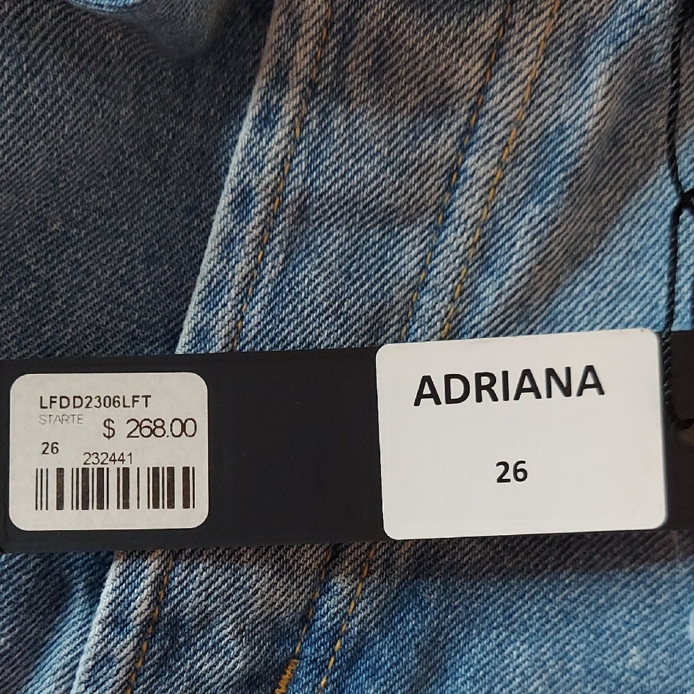 LF The Brand Size 26 Womens Jeans Skirt Small - Picture 2 of 10